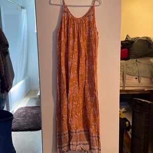 Long summer maxi dress